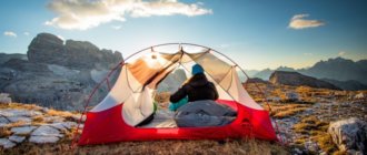 Легкая палатка