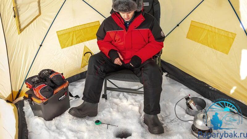 Зимняя рыбалка ночью в палатке: секреты и особенности